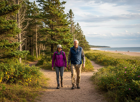Ferry Beach State Park Coastal Trail